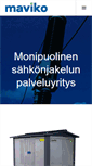 Mobile Screenshot of maviko.fi